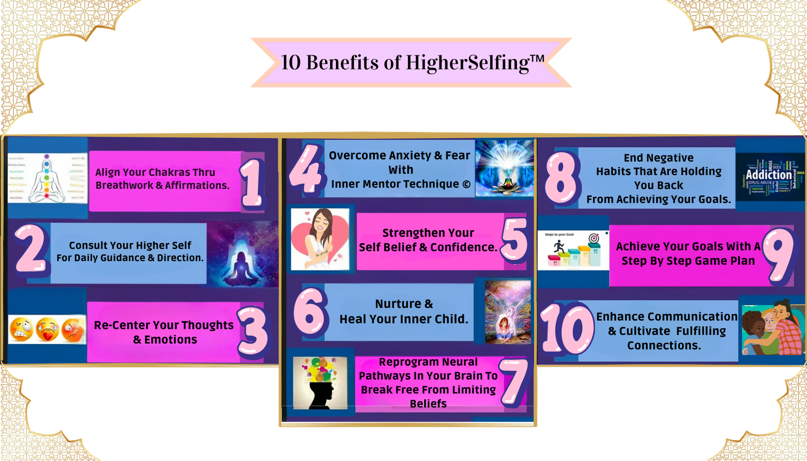 10 Benefits of HigherSelfing™