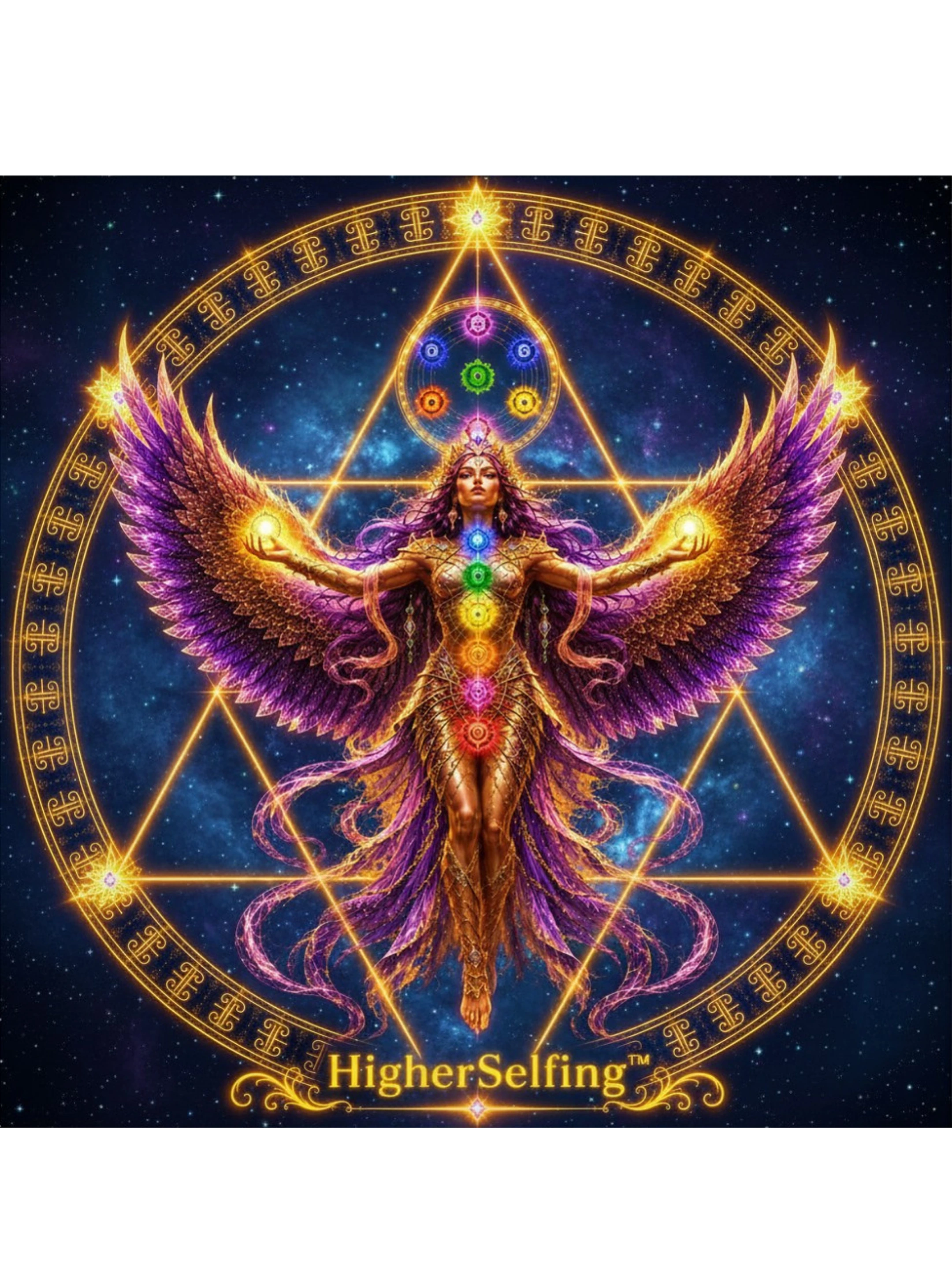 higherselfing ™ - logo header