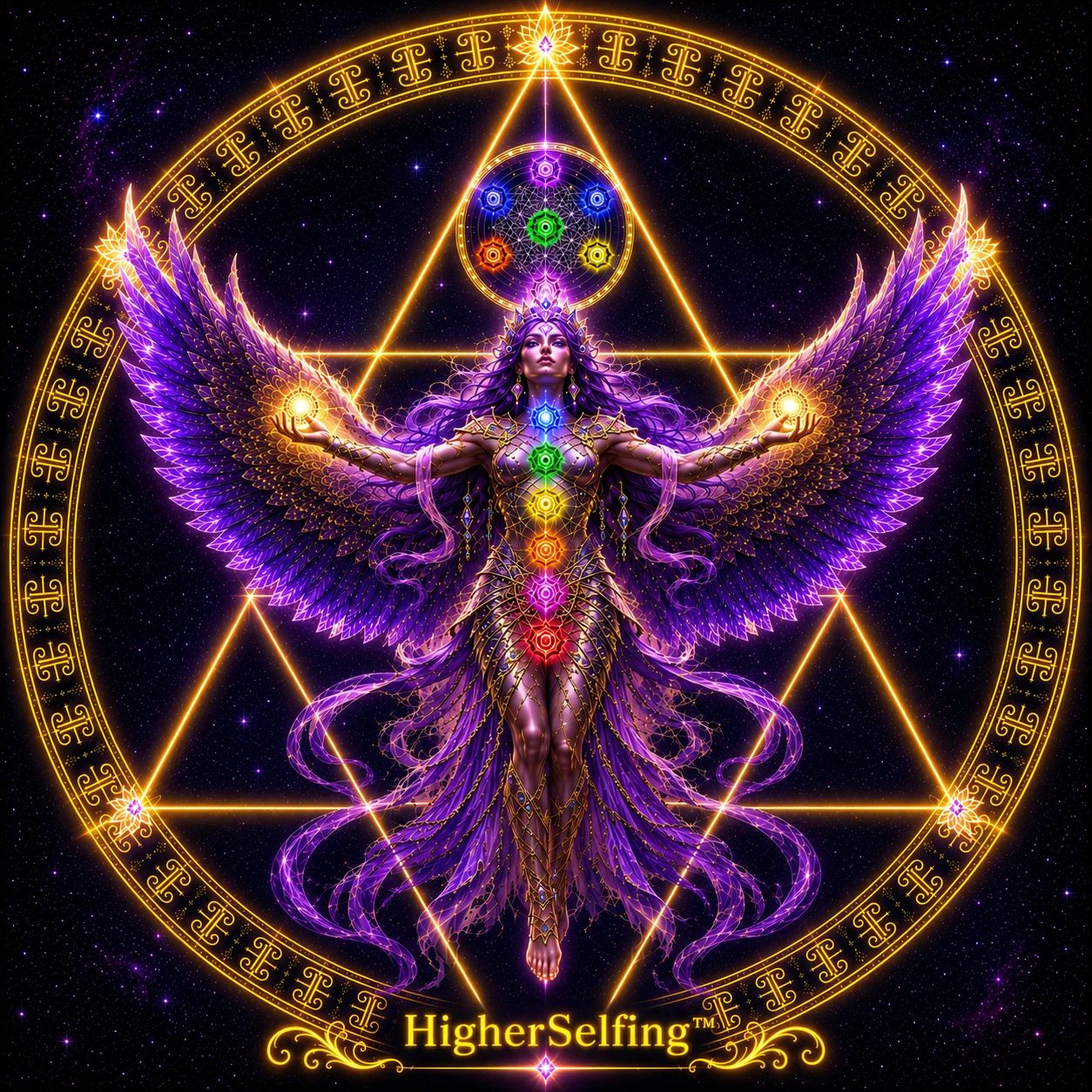 higherselfing ™ logo