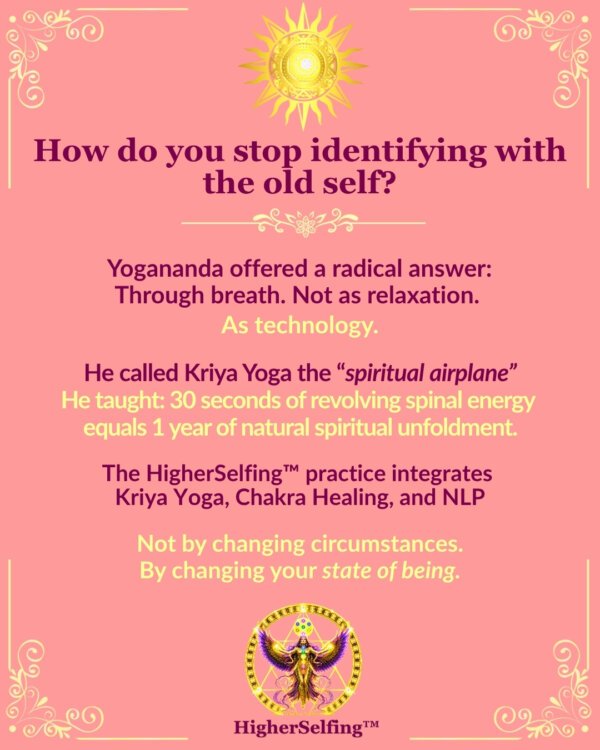 HigherSelfing™ | Yogananda called Kriya yoga the "spiritual airplane"