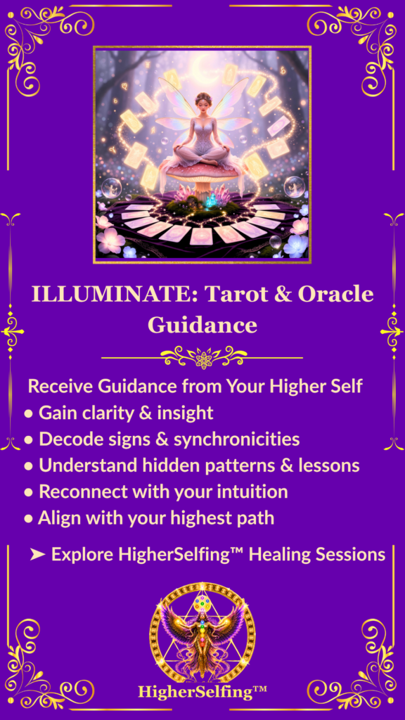 HigherSelfing™ | Illuminate tarot and oracle guidance. Receive guidance from your higher self.